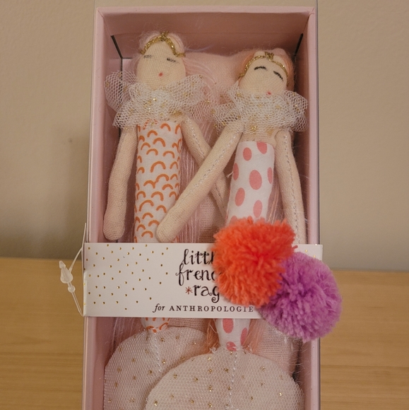 Mermaid Little French Rag Dolls for Anthropologie - Picture 2 of 4